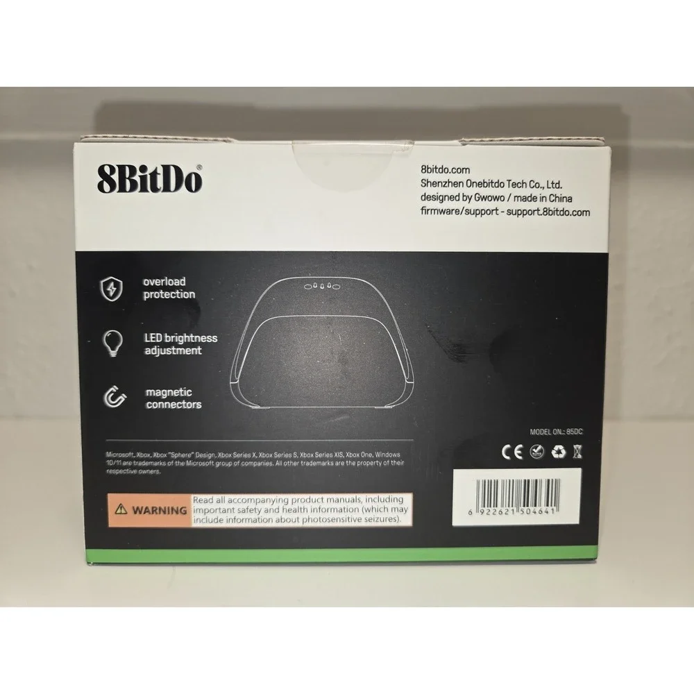 New 8BitDo Charging Dock for Xbox One XJS Controllers Magnetic Charging Station